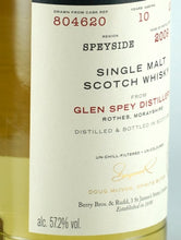 Load image into Gallery viewer, BB&amp;R Glen Spey 10 Year Old 2009