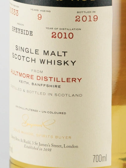 BB&R Aultmore 9 Year Old 2010