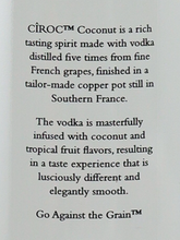 Load image into Gallery viewer, Ciroc Coconut