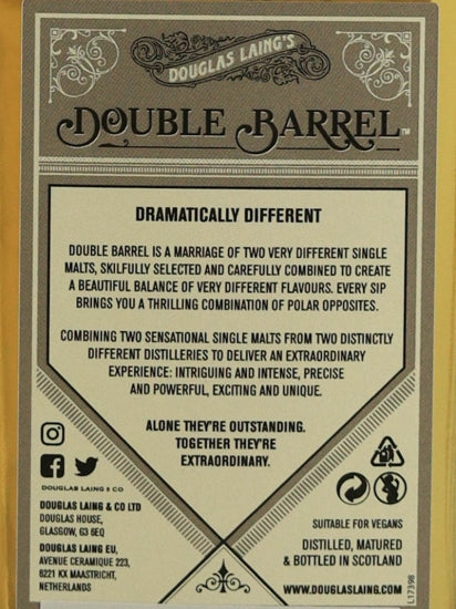 Douglas Laing Double Barrel Speyside & Lowland