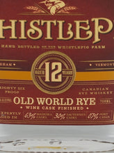 Load image into Gallery viewer, WhistlePig 12 Year Old Old World Rye