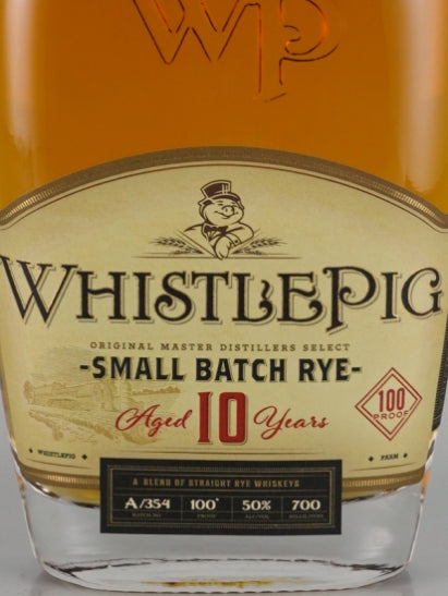 WhistlePig 10 Year Old Small Batch Rye