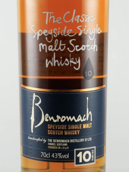 Benromach 10 Year Old Old Label