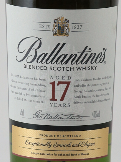 Ballantine's 17 Year Old