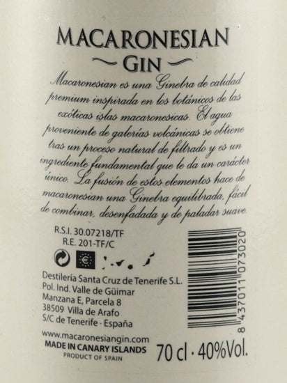 Macaronesian White Gin