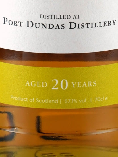 Watt Whisky Port Dundas 20 Year Old 2000