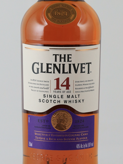 Glenlivet 14 Year Old Cognac Cask Selection