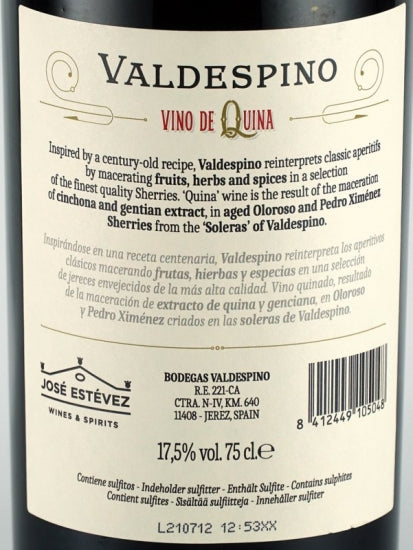 Valdespino Aperitif Kina