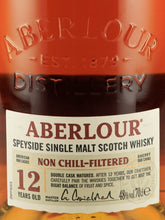 Load image into Gallery viewer, Aberlour 12 Year Old Non Chill Filtered