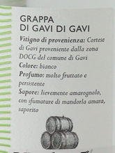 Load image into Gallery viewer, Inga Grappa Gavi di Gavi