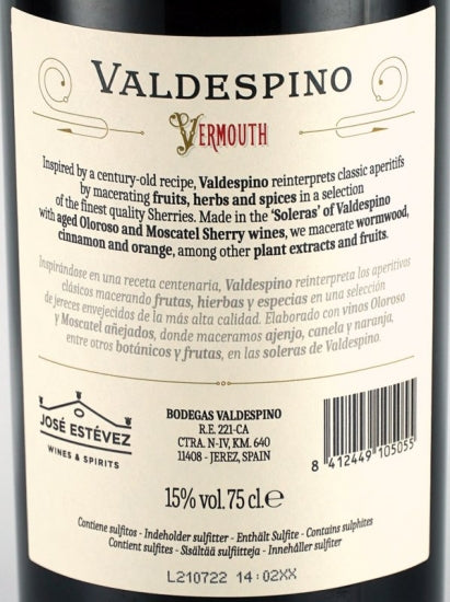 Valdespino Aperitif Vermouth