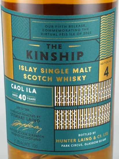 The Kinship Caol Ila 40 Year Old