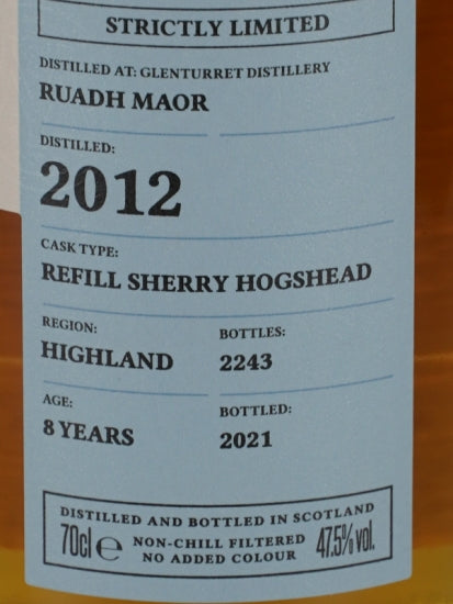 Carn Mor Strictly Limited Ruadh Maor 8 Year Old 2012
