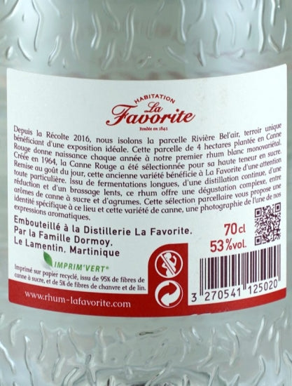 La Favorite Blanc Riviere Berre 2020