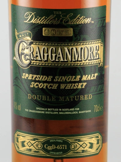 Cragganmore Double Matured 2007/2019