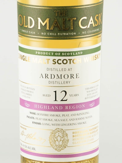 Old Malt Cask Ardmore 12 Year Old 2008