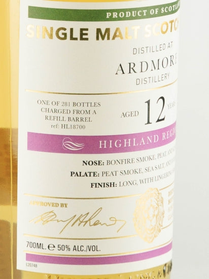 Old Malt Cask Ardmore 12 Year Old 2008
