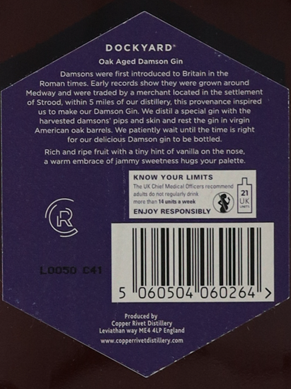 Dockyard Damson Gin