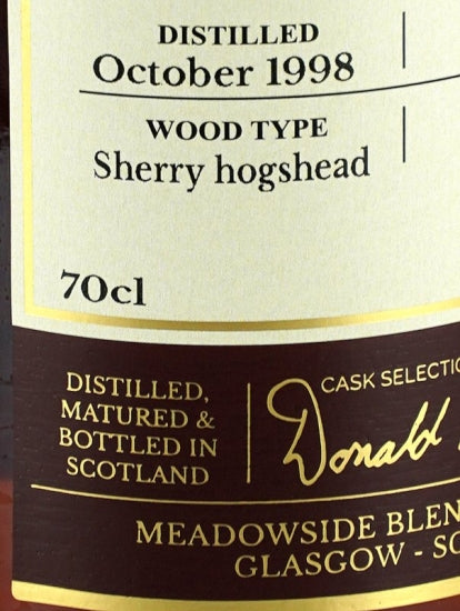 The Maltman Secret Speyside 22 Year Old 1998