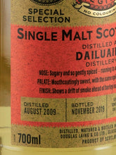 Load image into Gallery viewer, Provenance Dalmore 10 Year Old 2009