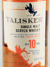 Load image into Gallery viewer, Talisker 10 Year Old