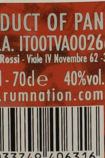 Rum Nation Panama 18 Year Old