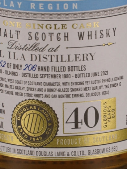 Extra Old Particular Caol Ila 40 Year Old 1980