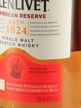 Load image into Gallery viewer, Glenlivet Caribbean Reserve