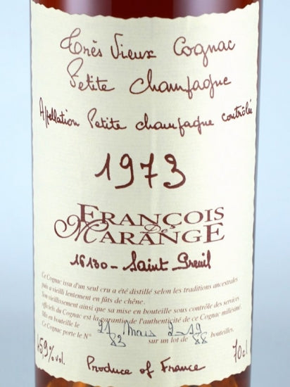 Francois Marange Petit Champagne 1973/2019