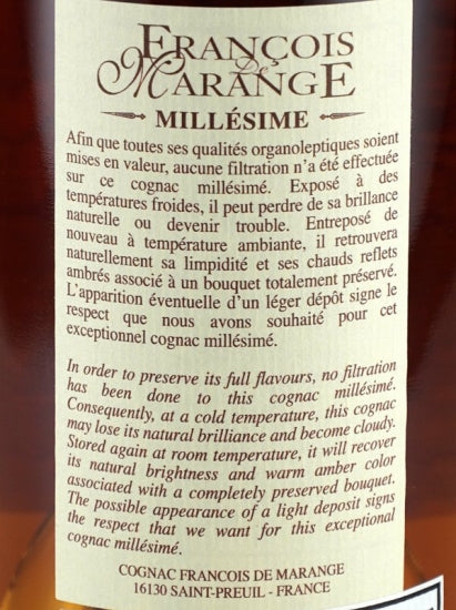 Francois Marange Fins Bois 1979/2018