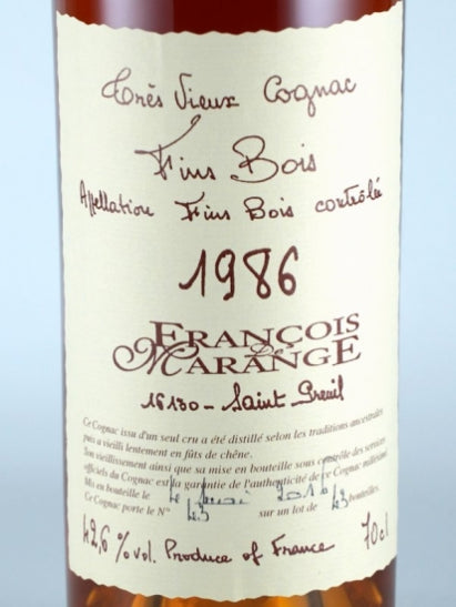 Francois Marange Fins Bois 1986/2016
