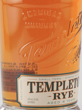 Load image into Gallery viewer, Templeton Rye 4 Year Old