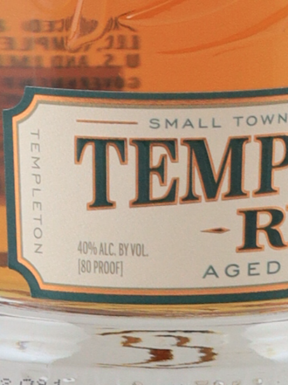 Templeton Rye 4 Year Old
