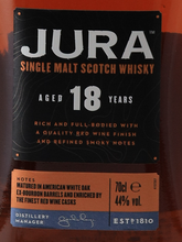 Load image into Gallery viewer, Isle of Jura 18 Year Old Red Wine Cask