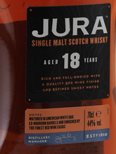 Load image into Gallery viewer, Isle of Jura 18 Year Old Red Wine Cask
