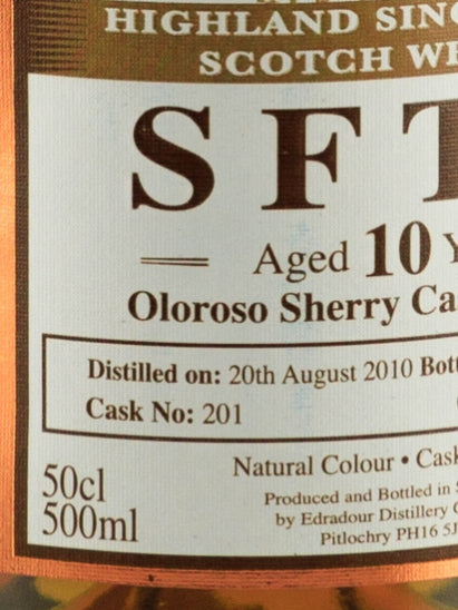 Ballechin 10 Year Old 2010 Sherry Cask Matured