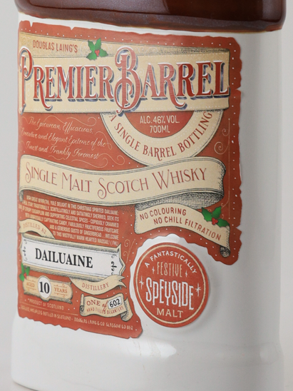 Premier Barrel Dalmore 10 Year Old Christmas Bottle