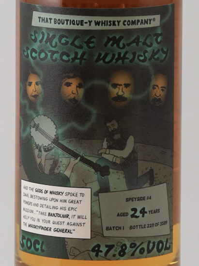 Boutique Whisky Speyside #4 24 Year Old Batch 1