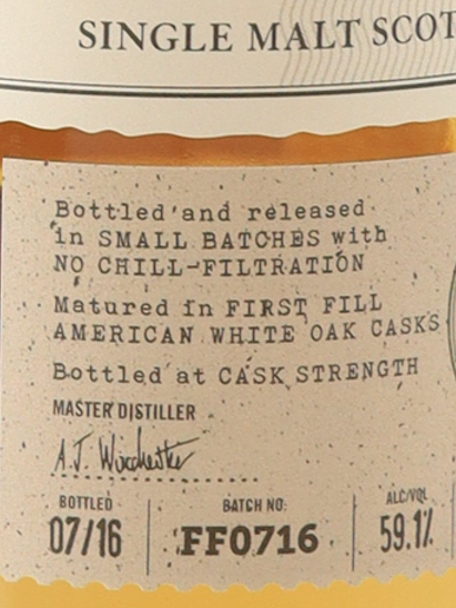 Glenlivet Nadura First Fill 2016 Release 59.1% [Parallel Import]
