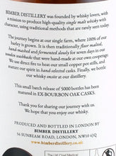 Load image into Gallery viewer, Bimber Ex Bourbon Batch 3