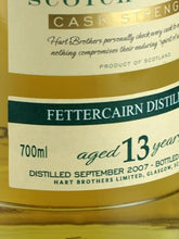 Load image into Gallery viewer, Hart Brothers Finest Collection Fettercairn 13 Year Old 2007