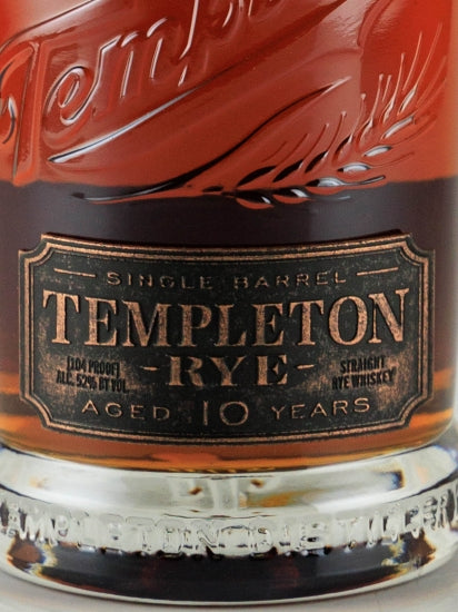 Templeton Rye 10 Year Old Reserve