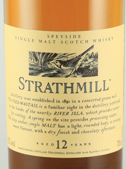 Strathmill 12 Year Old Old Label 2012 Release Lot 2055