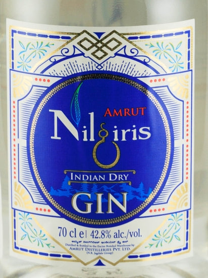 Amrut Nilgiris Indian Dry Gin (Bad label?Floating matter)