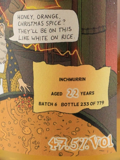 Boutique Whisky Inchmarin 22 Year Old Batch 6