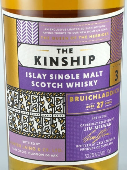 The Kinship Bruichladdich 27 Year Old
