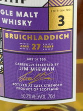 Load image into Gallery viewer, The Kinship Bruichladdich 27 Year Old