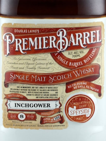 Premier Barrel Inchgower 8 Year Old