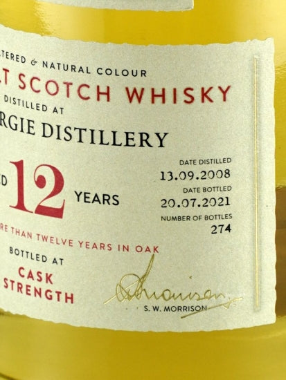 A.D. Rattray Glenburgie 12 Year Old 2008 57.4% - image 4
