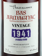 Load image into Gallery viewer, Gaosperrin Bas Armagnac 1941/2021